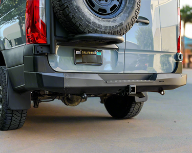 48002741| Rear Bumper with Hitch | Mercedes Sprinter 2019-Current